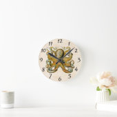 Octopus Ronde Klok (Huis)