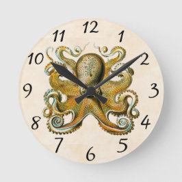 Octopus Ronde Klok