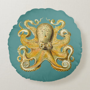 octopus ronde kussen