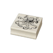 Octopus Rubber Stempel (Stempel)