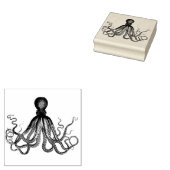 Octopus Rubberstempel (Gestempeld)