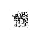Octopus Rubberstempel (Afrduk)