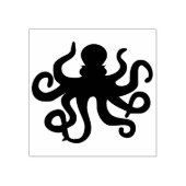 Octopus Rubberstempel (Afrduk)