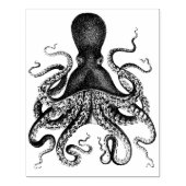 octopus rubberstempel (Afrduk)