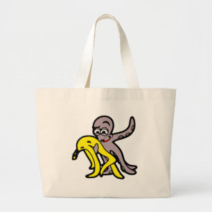 OCTOPUS SALSA DANCER GROTE TOTE BAG