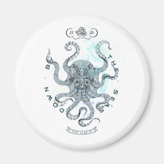 Octopus - Salt Club 76 - Down by the Zee Magneet