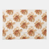 Octopus Salutii, Antieke Mariene Waterdieren Theedoek (Horizontaal)