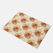  octopus salutii, zeewaterdieren deurmat (Schuin)