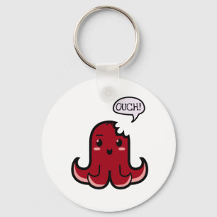 Octopus Sause Bitten Sleutelhanger