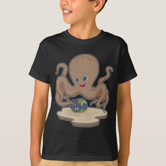 Octopus Schatkist T-shirt (Voorkant)
