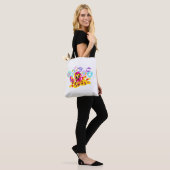 Octopus schattig tote bag (Op model)