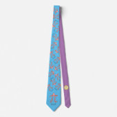 Octopus Schattigee Wiskunde Leraar Pi Dag Mannen S Stropdas (Voorkant)