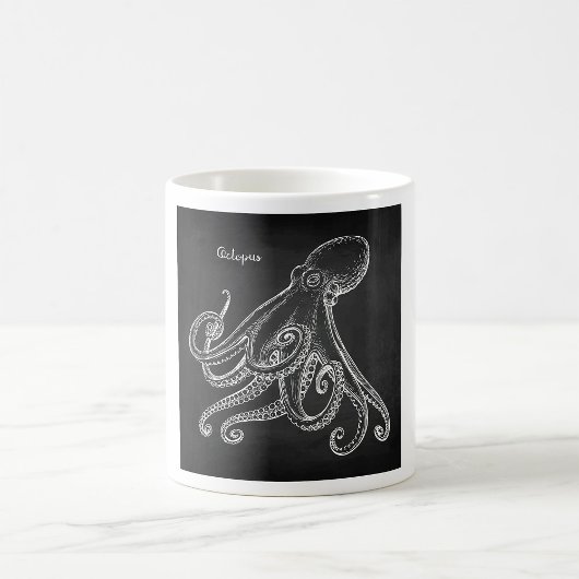 Octopus Schets Koffiemok