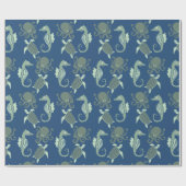 Octopus, Seahorse en Turtle Cadeaupapier (Vlak)