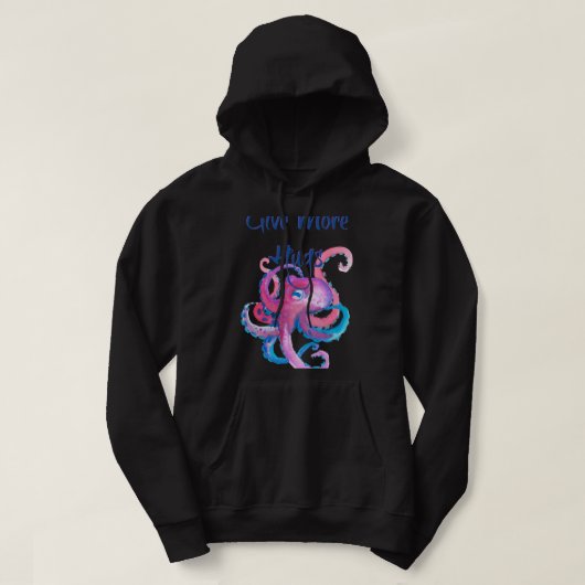 Octopus Shirt Octopus Lover Gift Octopus Hugs Octo (Design voorkant)