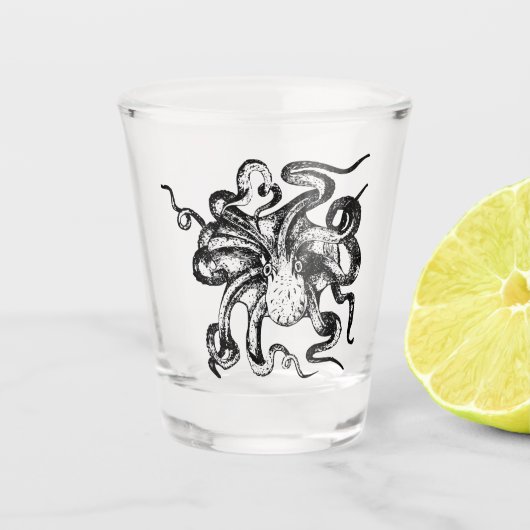 Octopus Shot Glas (Voorkant)