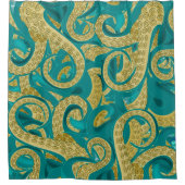Octopus Shower Curtain Douchegordijn (Voorkant)