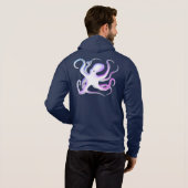 Octopus Silhouette Hoodie (Achterkant volledig)