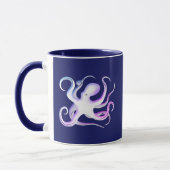 Octopus Silhouette Mok (Links)