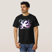 Octopus Silhouette T-shirt (Voorkant volledig)