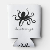 Octopus Silhouette Thunder_Cove Blikjeskoeler (Achterkant)