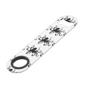 Octopus Silhouette Thunder_Cove Speed Flessenopener (Achterkant Gekanteld)