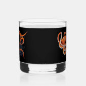 Octopus Sinaasappel Mandalla Blauw Whisky Glas