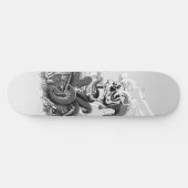 Octopus Skateboards - Black Outdoorgear (Horizontaal)