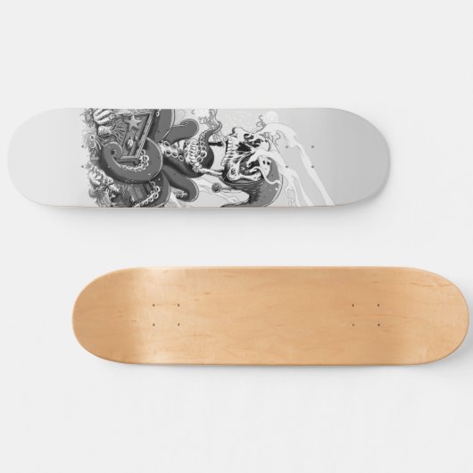 Octopus Skateboards - Black Outdoorgear (Horizontaal)