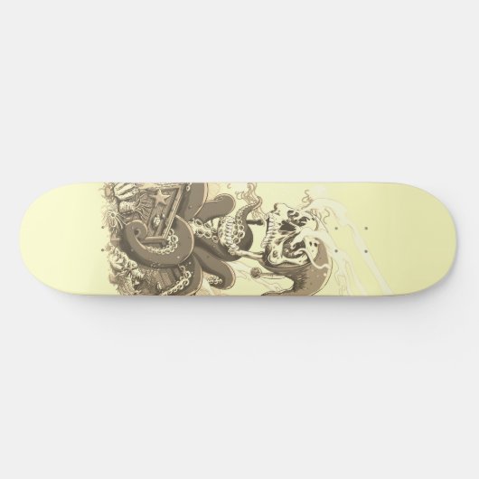 Octopus Skateboards - Black Outdoorgear (Horizontaal)