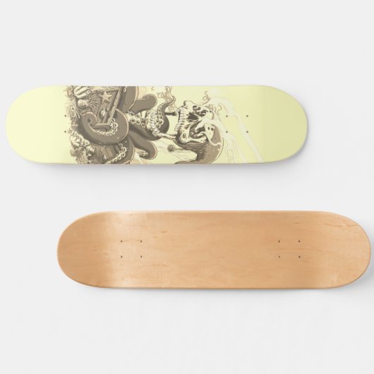 Octopus Skateboards - Black Outdoorgear (Horizontaal)