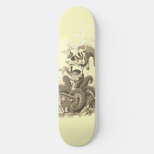 Octopus Skateboards - Black Outdoorgear (Voorkant)