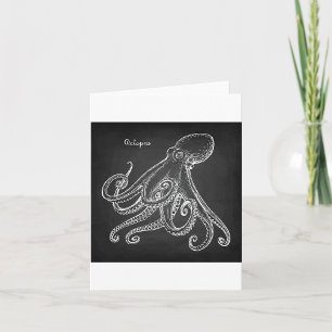 Octopus Sketch Kaart