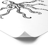 Octopus sketch Print (Hoek)