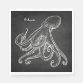 Octopus Sketch Servet (Voorkant)