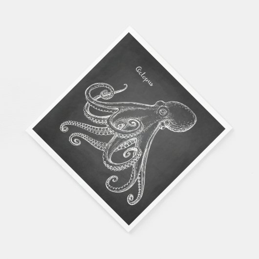 Octopus Sketch Servet (Hoek)