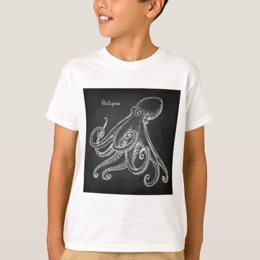 Octopus Sketch T-shirt (Voorkant)