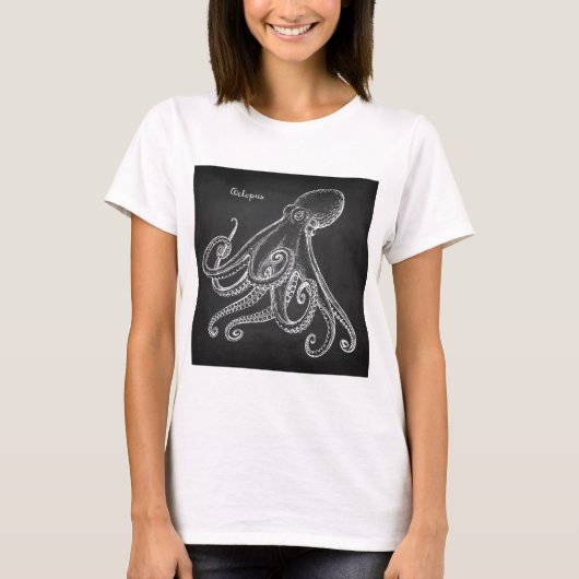 Octopus Sketch T-shirt (Voorkant)