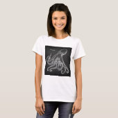 Octopus Sketch T-shirt (Voorkant volledig)