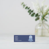 Octopus - Skinny Mini Visitekaartje (Staand voorkant)