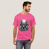 Octopus Skull Monster Kraken Cthulhu Skull voor ma T-shirt (Voorkant volledig)