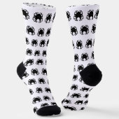 Octopus Socks - Z&W - Unisex Sokken (Gebogen)
