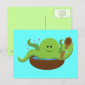 Octopus Soup Briefkaart (Voorkant / Achterkant)