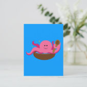 Octopus Soup Briefkaart (Staand voorkant)