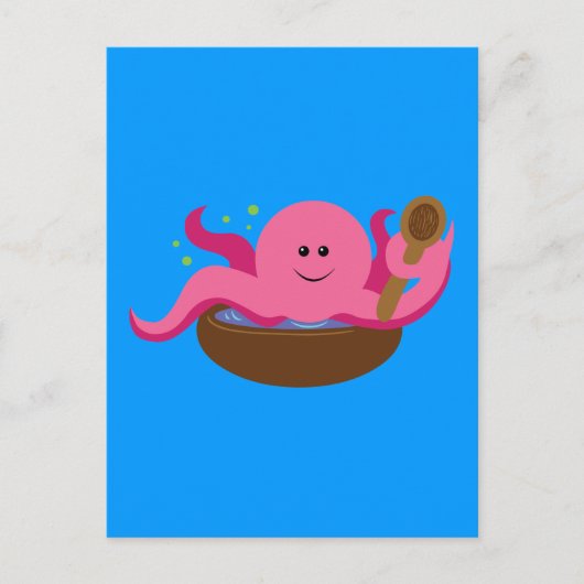 Octopus Soup Briefkaart (Voorkant)