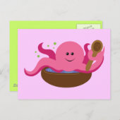 Octopus Soup Briefkaart (Voorkant / Achterkant)