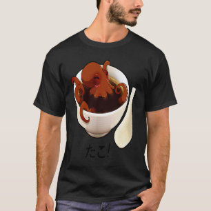 Octopus Soup Cute Graphic T-shirt