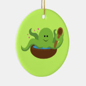 Octopus Soup Keramisch Ornament (Rechts)