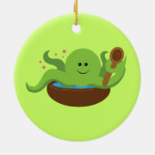 Octopus Soup Keramisch Ornament (Achterkant)