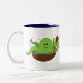 Octopus Soup Tweekleurige Koffiemok (Links)